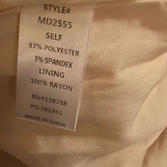 NWT Mable Cut to Business Cream Dress - Picture 7 of 8